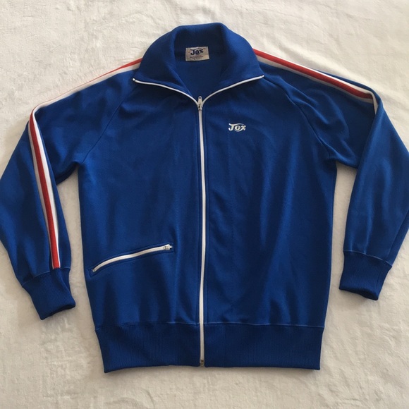 Jox Other - Vintage JOX Full Zip Blue Sweater Men’s Medium.